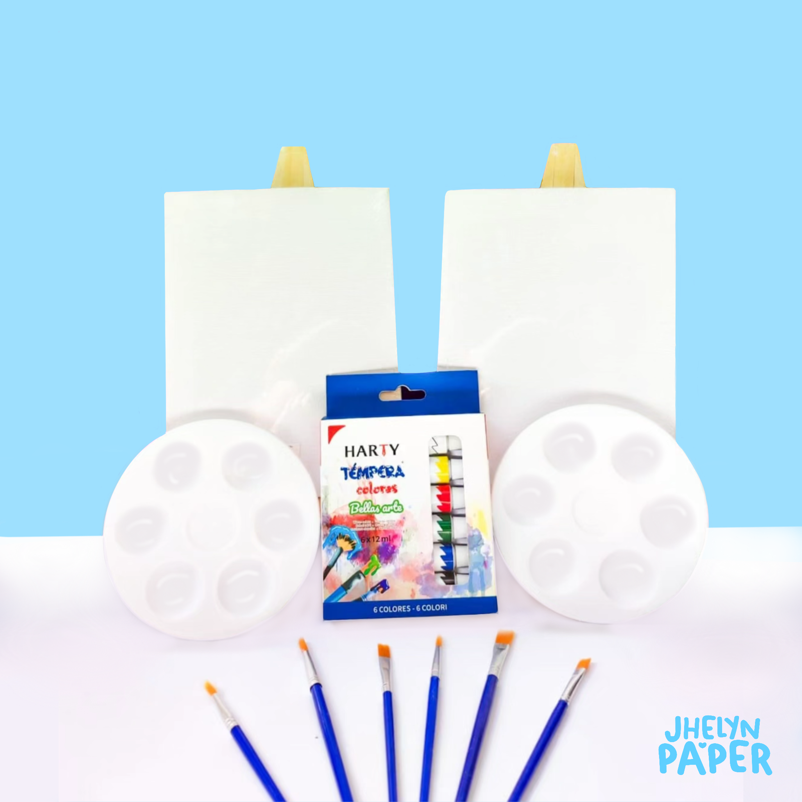 Kit para Pintar en Pareja “Pinceladas de Amor”
